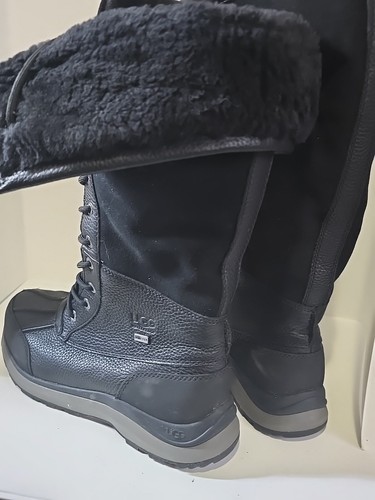 UGG Women's Adirondack III Tall Waterproof Winter Boots Black Size 9.5 $399 - Picture 10 of 12