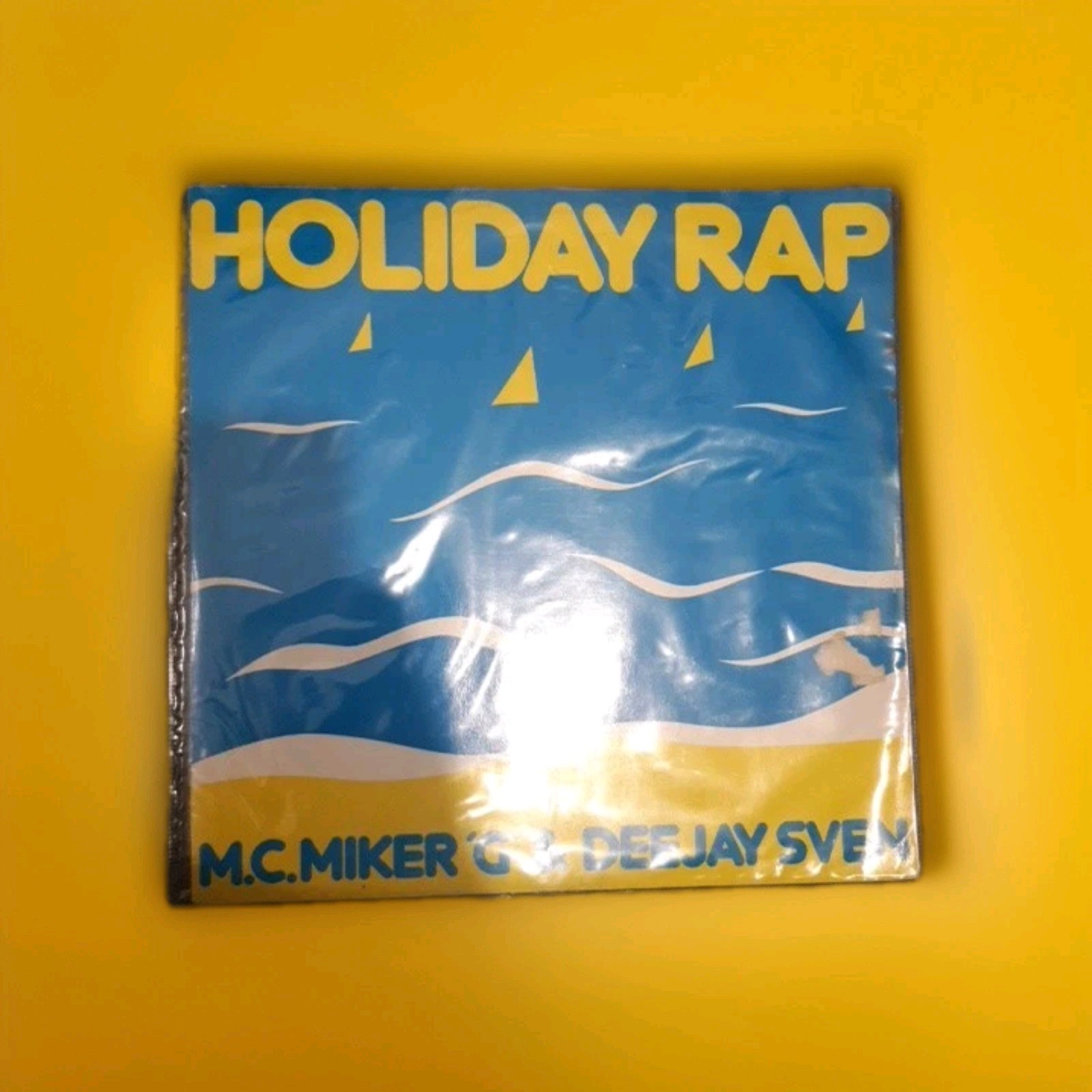 MC Miker G.  DJ Sve - Holiday Rap - Used Vinyl Record 12 - P1034z