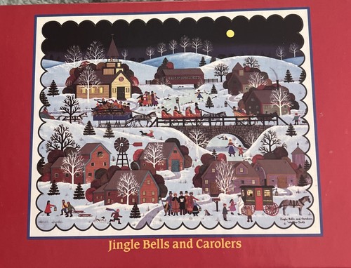 NOS Jane Wooster Scott BookShelf Puzzle Two 500 Pc Collectors Edition Corkboard - Picture 2 of 9