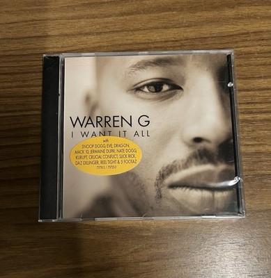 WARREN G-I WANT IT ALL CD/01877-73725-2/EDITED VERSION/1999/NEW FACTORY SEALED!!