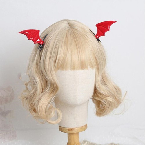 1 Pairs Halloween Hair Clips Animal Ears Punk Barrettes Hair Accessories @ - Picture 13 of 16