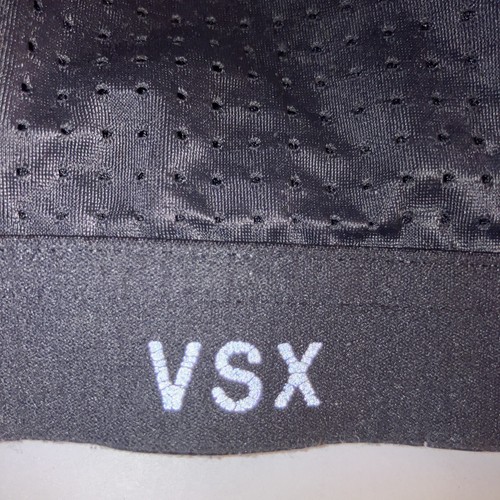 VICTORIA SECRET VSX Sports Bra 36C Black Wireless Crossback - Picture 7 of 9