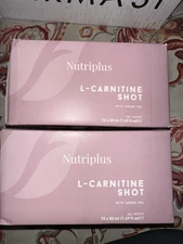 Nutriplus L-Carnitine Shot with Green Tea 15x50ml