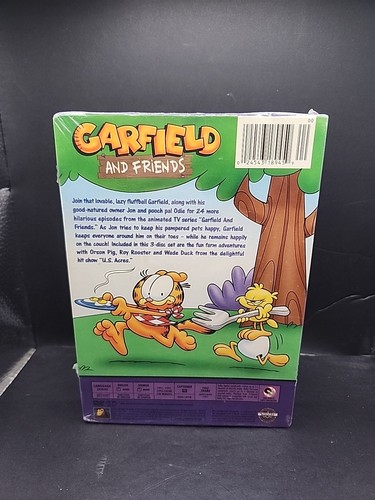 Garfield and Friends Volume 4 DVD 2005 3-Disc Set 90sAnimated Cartoon SEALED - Picture 3 of 6