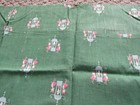 "VINTAGE PILLOW COVER"" - ESTATE FABRIC - GREEN — photo 3