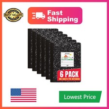 1InTheOffice Primary Composition Notebook 6 Pack