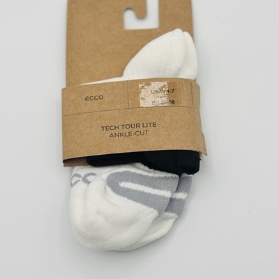 Ecco Tech Tour Lite Ankle-Cut Socks W 4-7