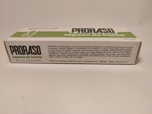 Sapone Crema Barba Proraso Tubetto 150 ml Anni 80 Vintage - Imagen 6 de 9