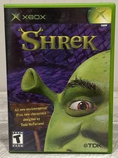 Shrek (Microsoft Original Xbox, 2001) Game CIB Complete W/ Manual -TESTED