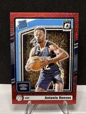 2024-25 Donruss Optic (RC) Antonio Reeves #266 Red Glitter Prizm /75 SSP