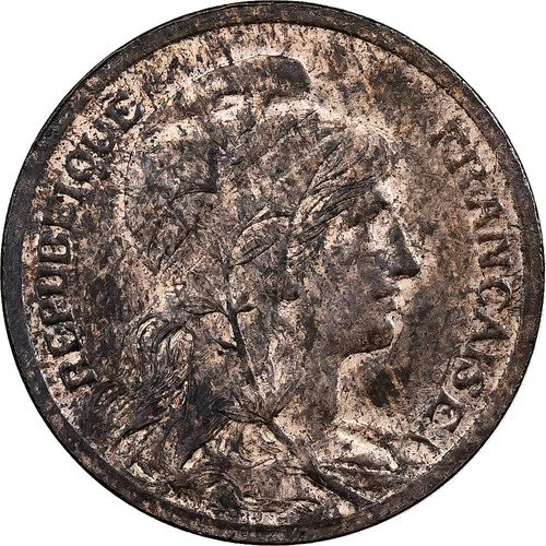 [#485988] France, Centime, Daniel-Dupuis, 1898, Paris, Pattern, Bronze, NGC, MS6