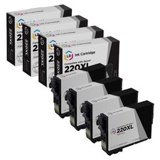 LD 4PK Epson T220XL120 220XL High Yield Black Ink Cartridges for XP-320 XP-420