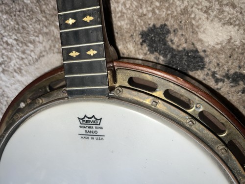 Vintage Ludwig Dixie 4 String Banjo Vintage (Repair or parts) - Picture 5 of 21