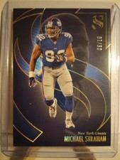 2025 Panini Silhouette Football Michael Strahan Gold Holo /10 New York Giants