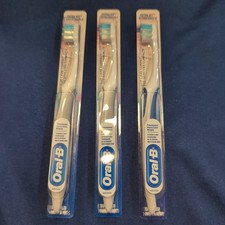 3 Oral-B Gum Care Compact Extra Soft Toothbrush Light Blue 2019 P G