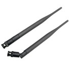 2pcs UHF 500MHz-900MHz BNC Male Antenna for Wireless Microphone System Audio Mic