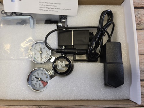 FZONE Aquarium Co2 Regulator DC Solenoid with Bubble Counter and Check FZ-0100 - Picture 3 of 7