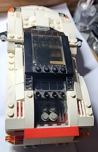 Lego gebaut weiß und rot Racer vollständig - Bild 4 von 5