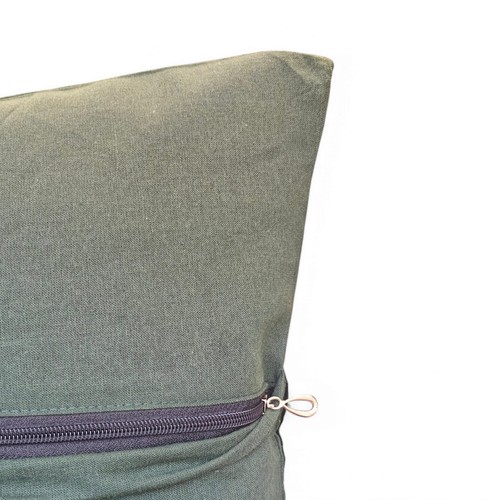 Copricuscino Boho Star Ricamato | Federa Indiana Fatta a Mano 16x16 - Foto 5 di 5
