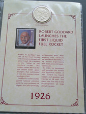 1926-S Pecae Dollar/Robert Goddard Launches the First Liquid Fuel Rocket