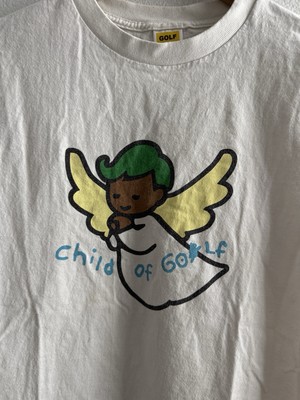 Tyler the creator Tシャツ　GOLF Tyler, The Creator Golf Wang x NFL Raiders Logo Tee White