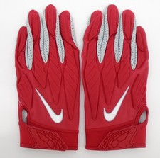 Nike New York Giants Superbad Football Gloves Men's XL Player Saquon Barkley Red