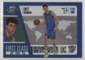 2022-23 Panini Contenders Optic First Class Ticket Chet Holmgren #11 Rookie RC