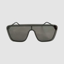 Saint Laurent SL364 MASK Unisex Black Shield Oversized Sunglasses Size 99/01/140