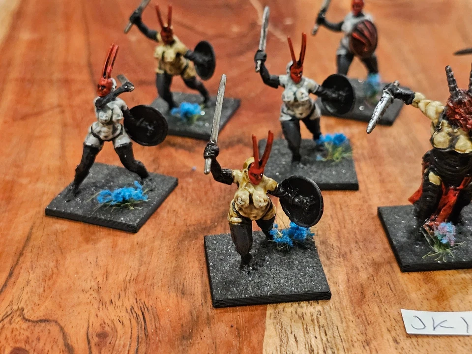 Genial Mini or Not Wrath of Kings House Nasier Pelegarth Warriors pintado x10 Foto 3 de 4