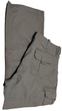 Men's 36X30 GUIDE GEAR Gray Canvas Cargo Pants NWT