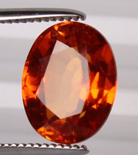 AAA Natural Orange Padparadscha Sapphire Ceylon 5.85 Ct Oval Cut Loose Gemstone - Picture 5 of 6