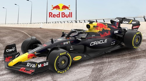 JAMARA Oracle Red Bull Racing RB18 1:18 2.4GHz - Faithful Painting RC Car - Picture 3 of 6