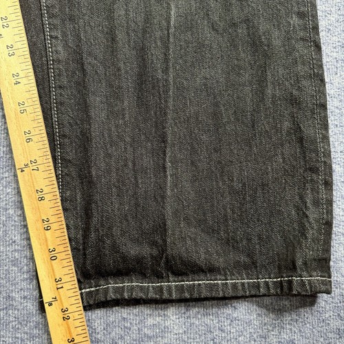 Ecko Unltd Men 38X32 Baggy-Fit Jeans Black Denim Comic Print Vintage Y2K Hip Hop - Picture 9 of 10