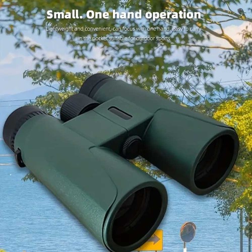 12x42 Compact Binoculars with Phone Adapter - Crystal Clear Viewing Experience - Picture 10 of 11