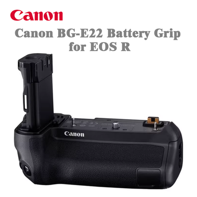Canon BG-E22 Battery Grip for EOS R – Vertical Grip, LP-E6/AA