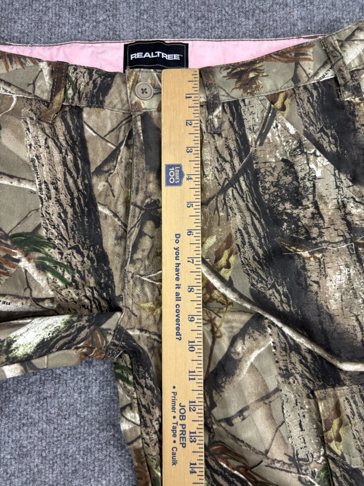 Pantalones Realtree Niñas Grandes 14-16 Camuflaje Carga Caza Exterior Rosa Forro Algodón Foto 4 de 4