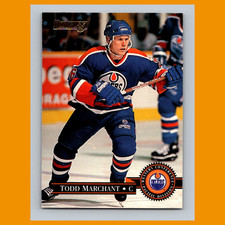Todd Marchant #200 1995 Donruss Edmonton Oilers Hockey Card NHL NM