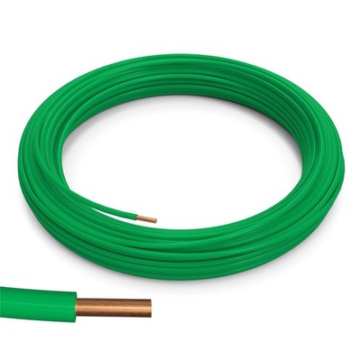 THE CIMPLE CO 50 FT - 10 AWG Solid Copper Wire - 10 Gauge Industrial THHN/THW...