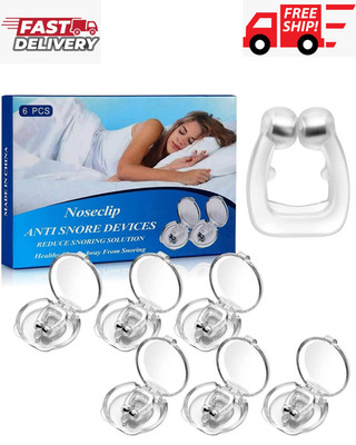 6 Set Aparatos Para No Roncar DIspositivos Anti Ronquidos Comodo Reutilizables
