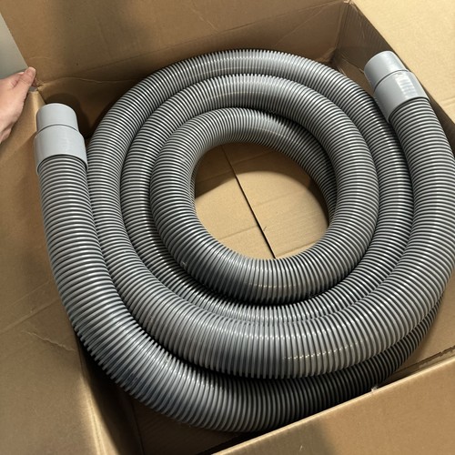 Flexaust DPZ druckfester Staubsaugerschlauch grau 2" x 25' doppelt gefüttert 7120008001SG - Bild 1 von 3