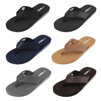 Men's Flip Flops Summer Sandals for Beach and Pool Shower Slippers UK 7-13