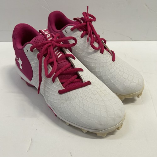 UNDER ARMOUR YOUTH/WOMEN'S GLYDE 2.0 RM SOFTBALL SHOE BREATHABLE SIZE 6Y