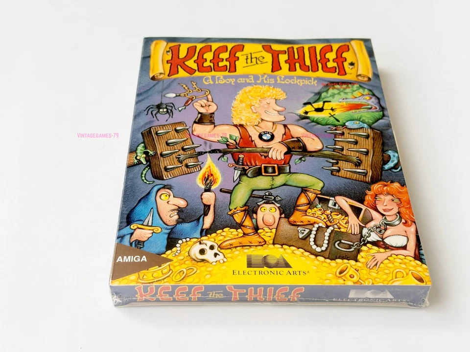 Keef the Thief  - Electronic Arts - 1989 / Commodore Amiga - Sealed - Image 3 of 4