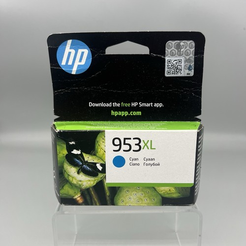 HP 953XL High Yield Cyan Original Ink Cartridge F6U16AE - 第 1/3 張圖片