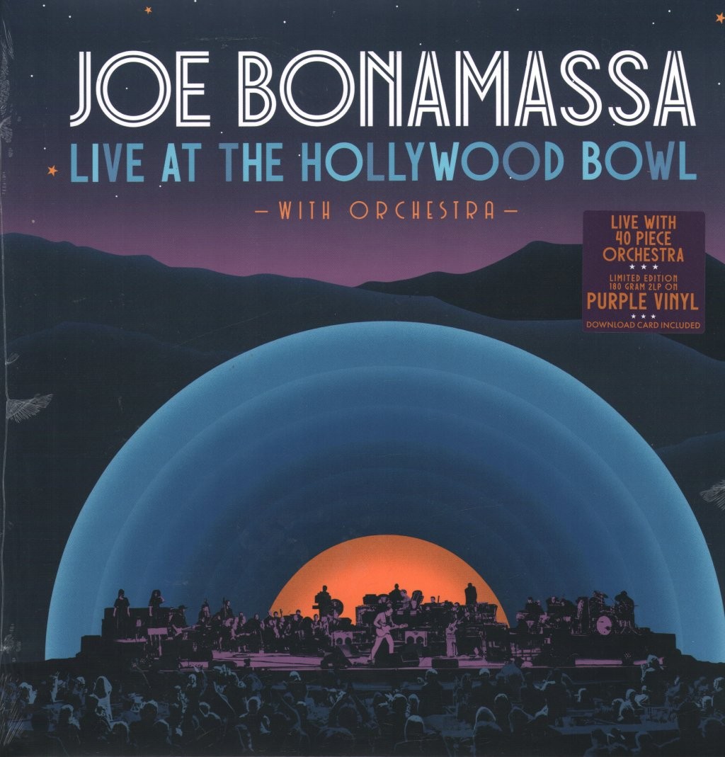 Joe Bonamassa Live Al Hollywood Bowl Con Orchestra LP Vinyl Limitato 180g Pu
