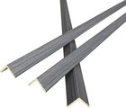WPC Wood Grain Wall Corner Protector 3PCS 45" Trim for Door Window #R01