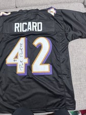 Patrick Ricard Signed Autograph Custom Jersey- Beckett Coa - Baltimore Ravens