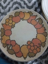 1960s lenox ware st louis mo fruit plate pear cherry grape apple orange