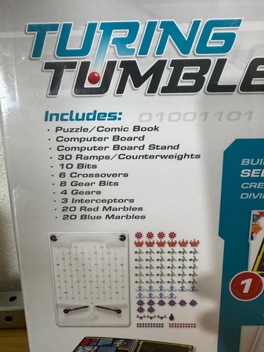 TURING TUMBLE Build Marble-Powered Computer Coding Game Anime Game NEU SEALED - Bild 5 von 8