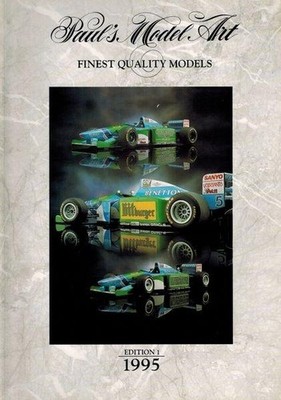 Pauls Model Art Minichamps Catalogue Edition 1 - 1995 - 99 Full Colour Pages